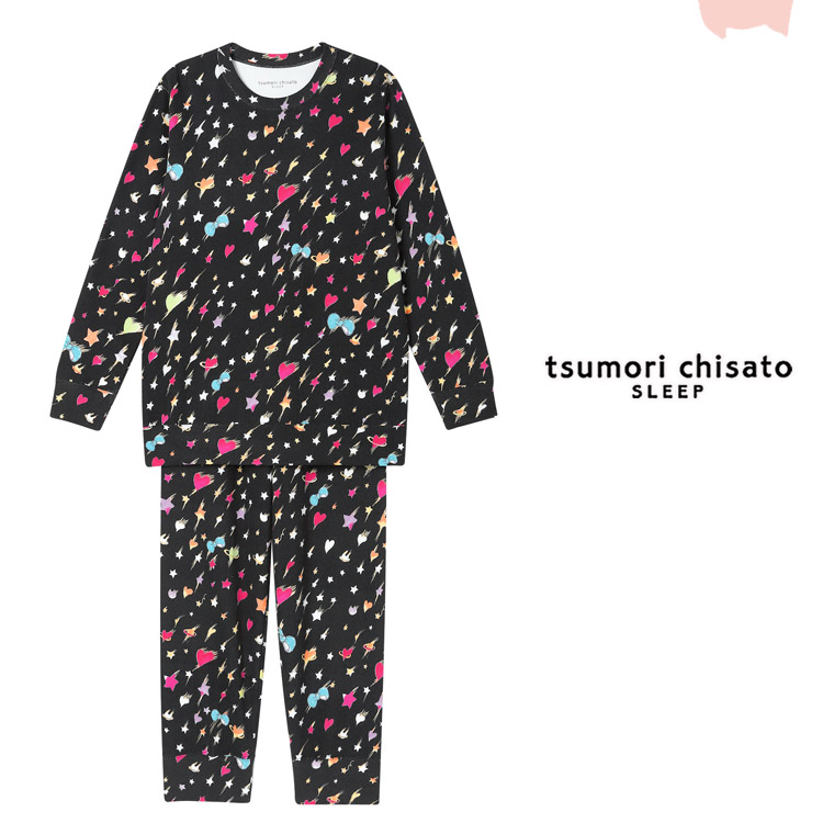 猫パジャマ（tsumori chisato SLEEP）（サイズ（S/M/L）：L）の