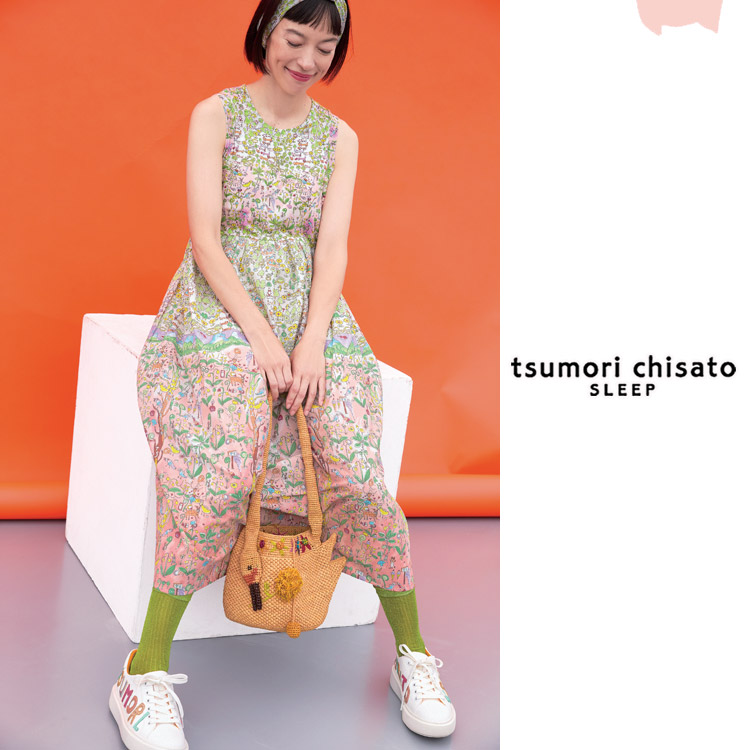tsumori chisato SLEEP ツモリチサトスリープ カップ付き ワンピース