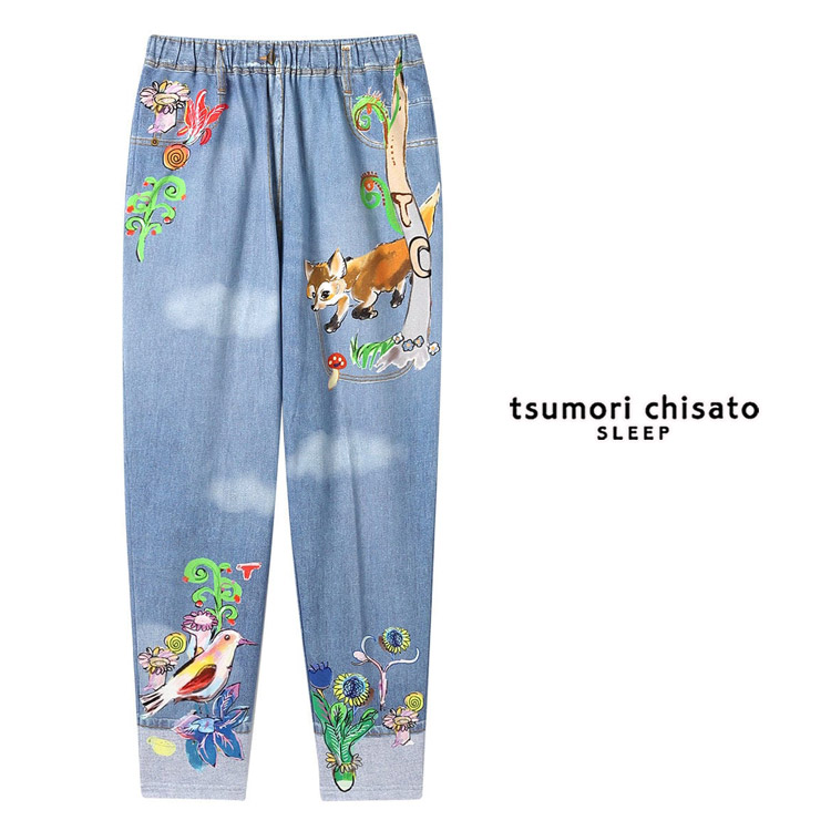 サルエルパンツ デニム（tsumori chisato SLEEP）のおすすめ人気