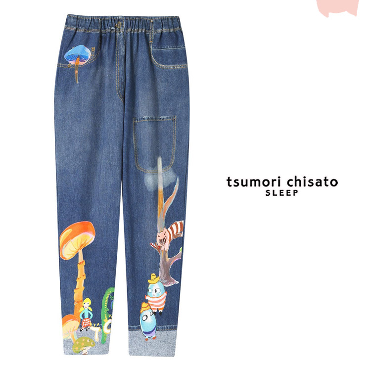 tsumori chisato SLEEP ツモリチサトスリープ まるでデニム ボトム
