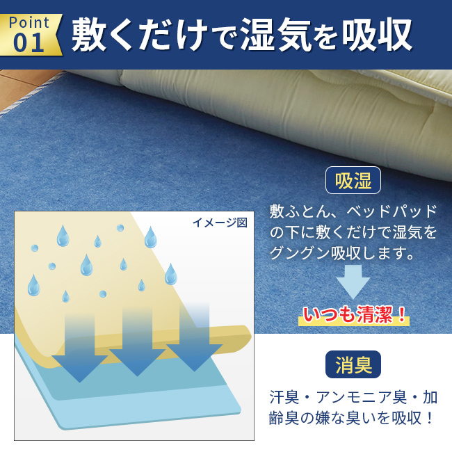 超歓迎 . 西川 シリカゲル入り 除湿シート サラネル セミダブル 110×180cm 湿気 汗臭 加齢臭 CP-6029 2073-02902  からっと寝 後継品 whitesforracialequity.org