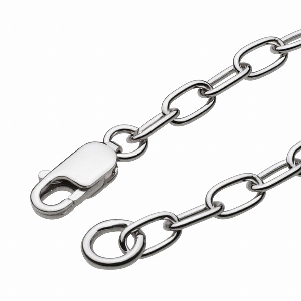 ブレスレット ハート チェーン シルバーブレスレット レディース