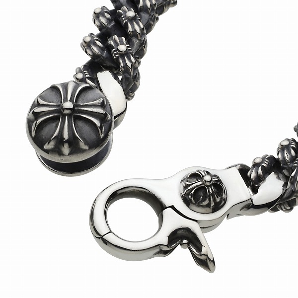 ✨最高級✨ハード✨ネックレス✨シルバー✨グラデーション✨ブレスレット別売 シルバーアクセサリーブランドアージェントグリーム