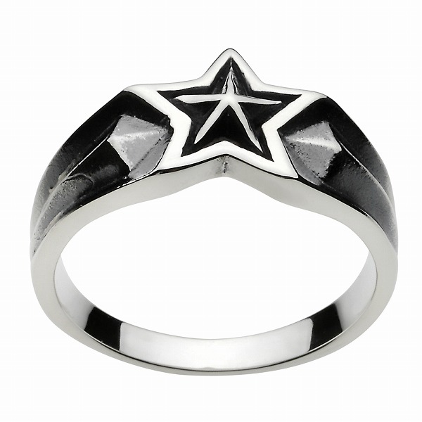 s925 star ring #R16 | loseford