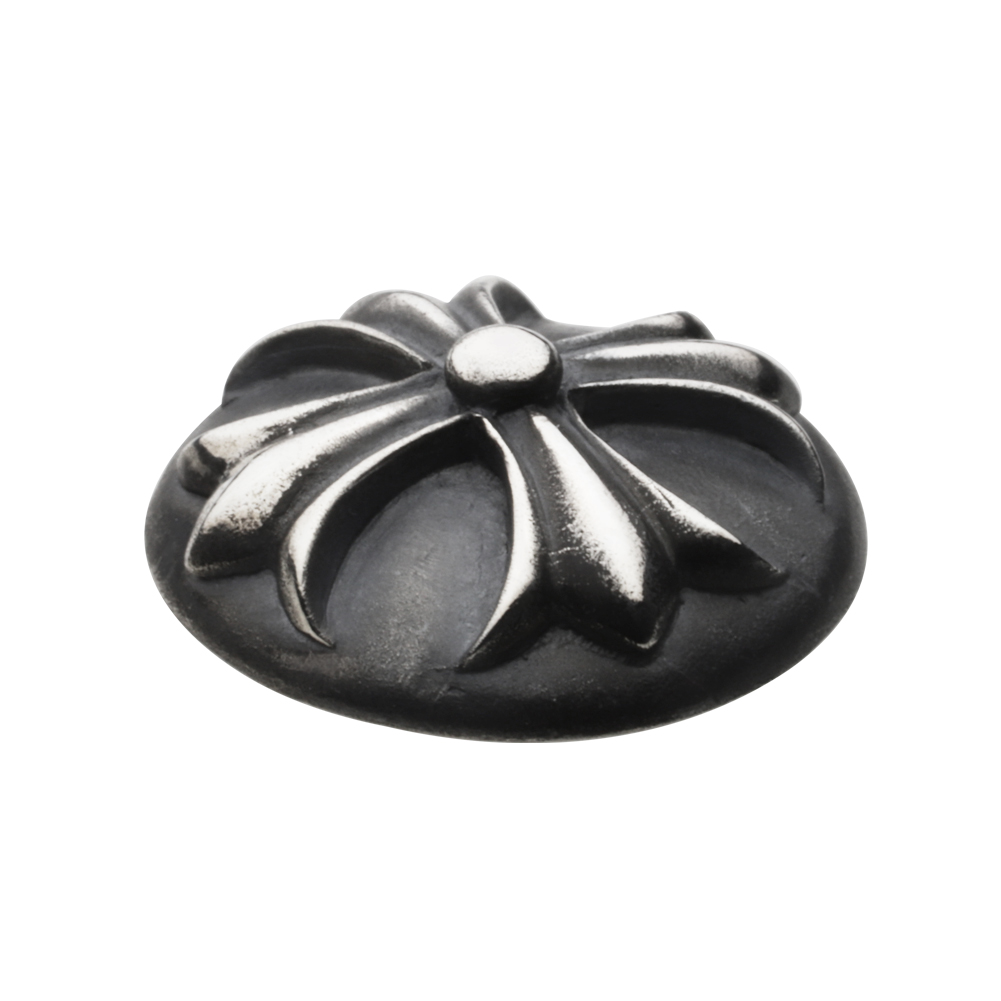 シルバーコンチョボタン シルバー925 silver925 クロス バイカー