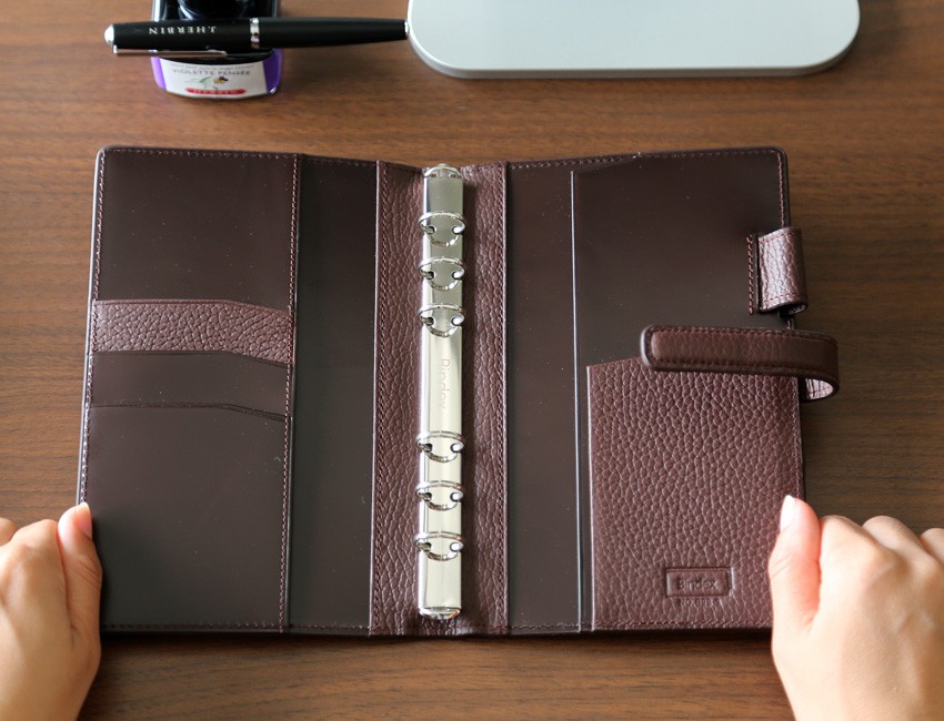 Bindex システム手帳 B6 本革 バインデックス アルモ B15