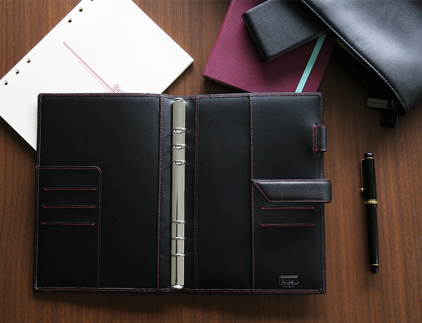 Bindex（バインデックス） 【在庫限り!! 半額 50%】システム手帳 本革