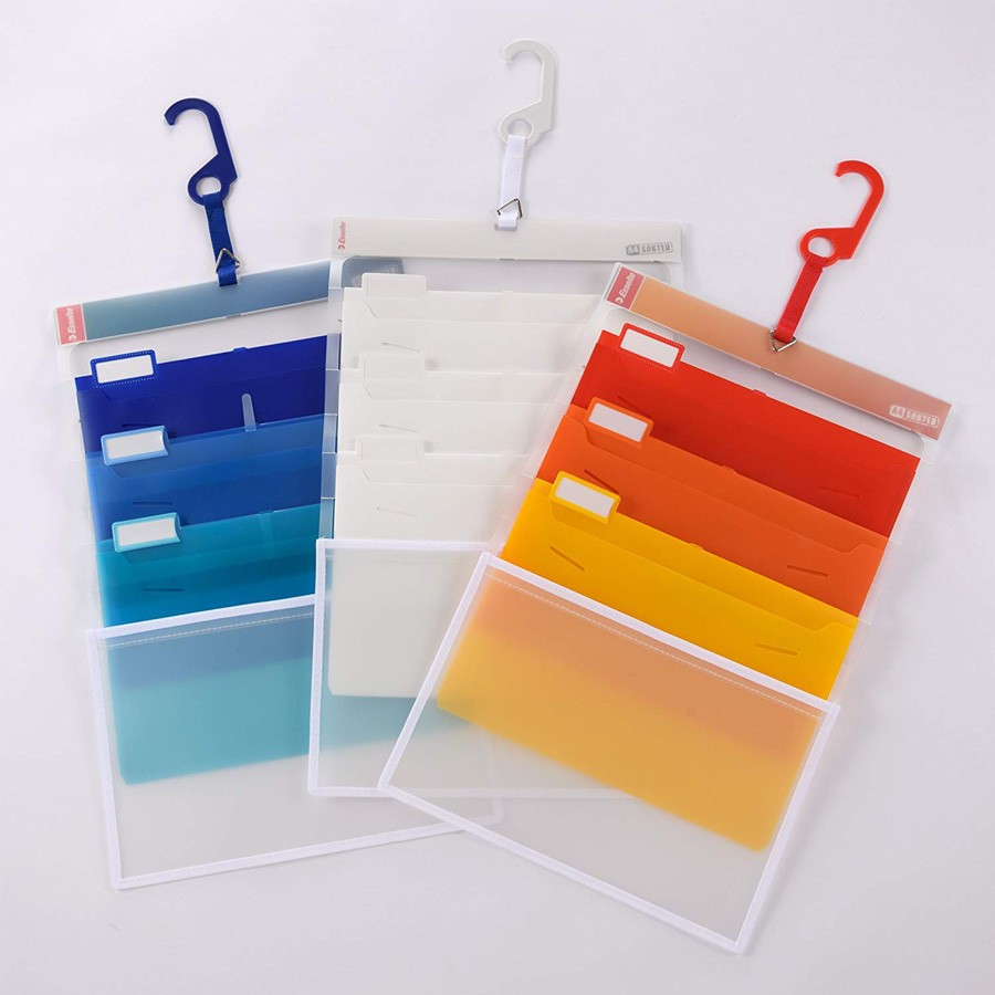 エセルテ（Esselte） A4 ソーテッド ファイル 3段 : フジオカ文具e