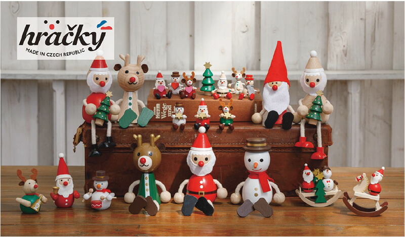 MARK'S 【クリスマス雑貨・飾り】ハラチキ Hracky / 木の人形