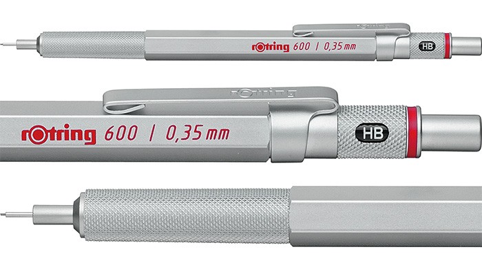 ロットリング シャープペン 0.35 ロットリング600シリーズ