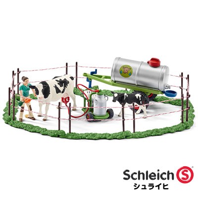 【ズートピアラブ】シュライヒ Schleich 納屋と牛たちの牧場 ヨドバシ.com - シュライヒ Schleich 42407 [Farm World 動物と