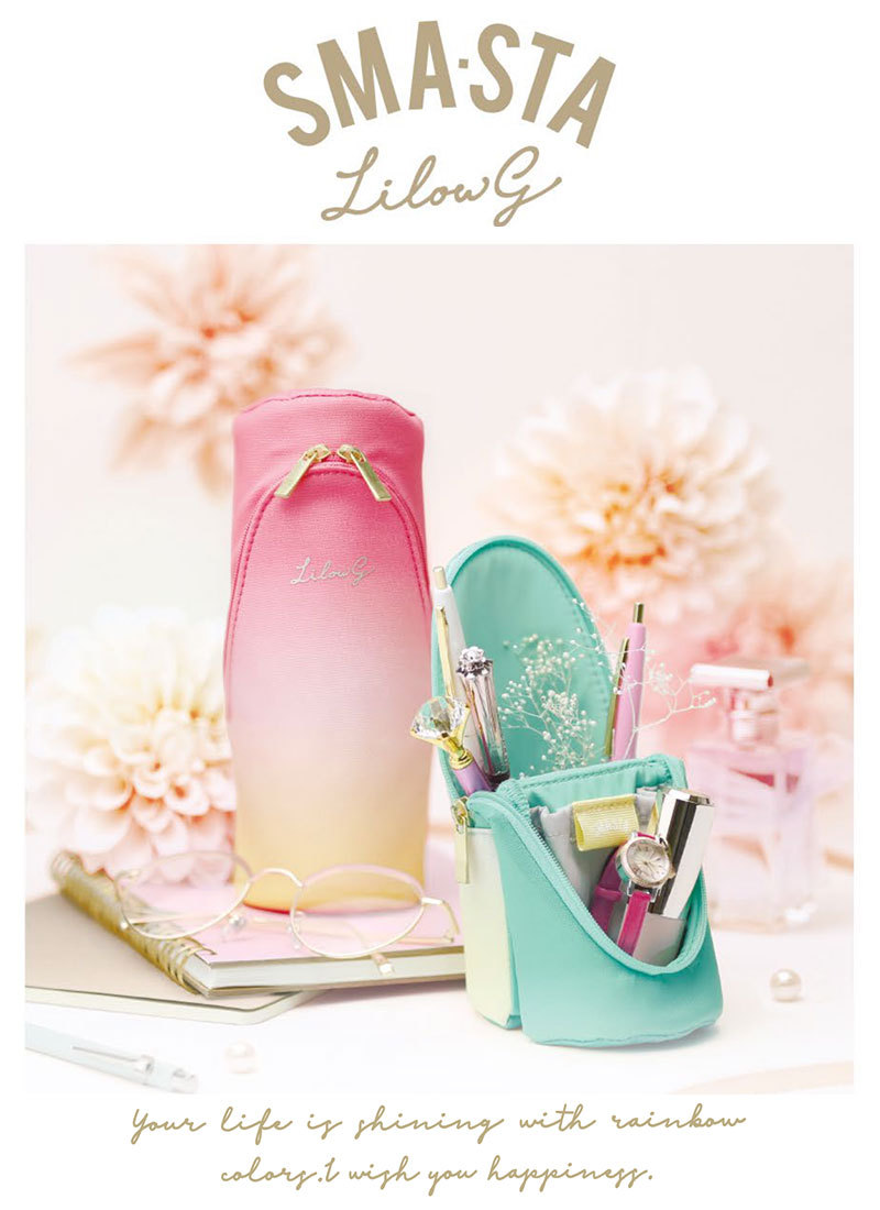 SONiC（ソニック） スマ・スタ リル グラデ 立つペンケース（FD-3417