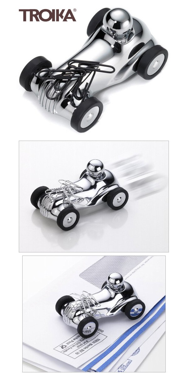 ミニカー　トロイカ　ペーパーウエイト&クリップホルダー　ロードスター ミニカー トロイカ ペーパーウエイト&クリップホルダー ロードスター