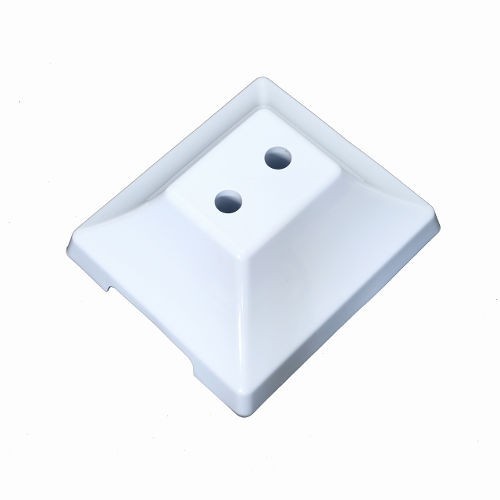 物干し台用 プラスチックカバーベース 穴分離型 2穴タイプ PP-2 | 日本ハンガーボード | 01