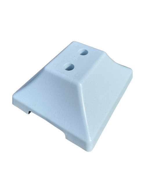 物干し台用 プラスチックカバーベース 穴分離型 2穴タイプ PP-2 | 日本ハンガーボード | 04