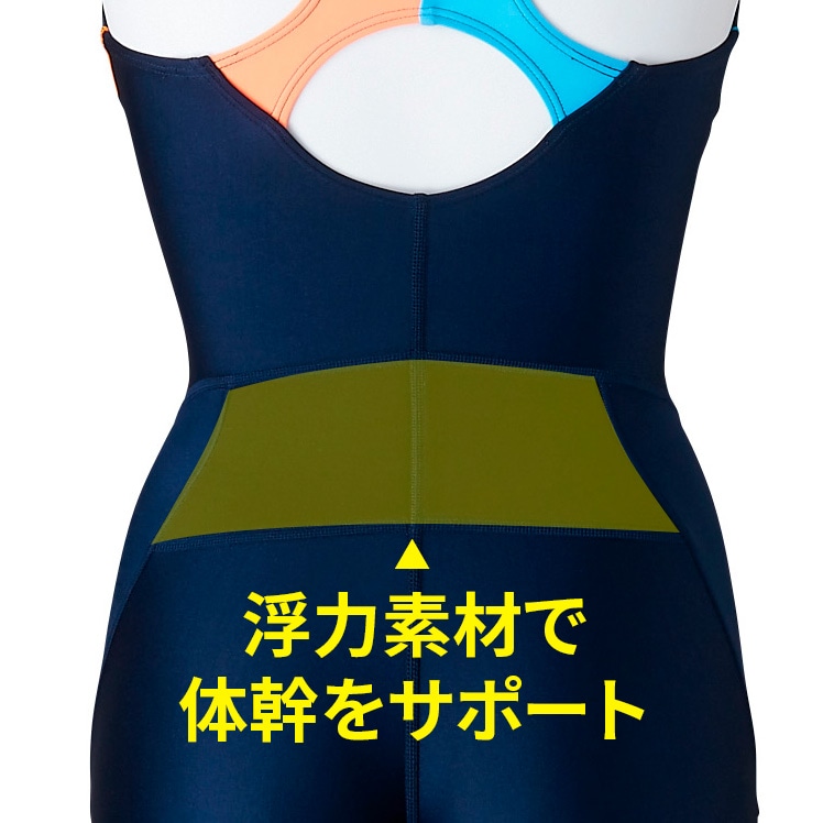 MIZUNO ミズノ フィットネス水着 レディース EZスイム浮力水着