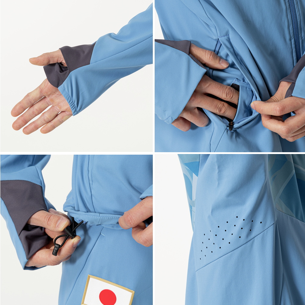 MIZUNO（ミズノ） オーセンティックストレッチクロスフーディ ユニ