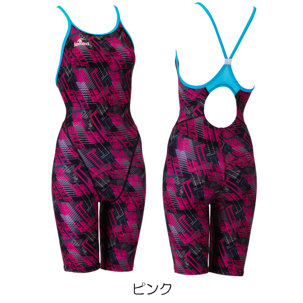 ジャケッド Jaked レディース 競泳水着 練習用 レッグスーツ Mピンク Jaked ジャケッド 競泳水着 練習用水着 レディース J-FORTEX ジェイ