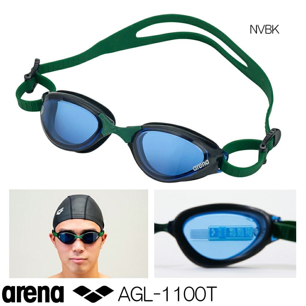 スイミングゴーグル 競泳 レーシング アリーナウォーボ ARENA UOVO フィットネスゴーグル（タフシールドくもり止め） AGL-1100T｜e-stroke｜04