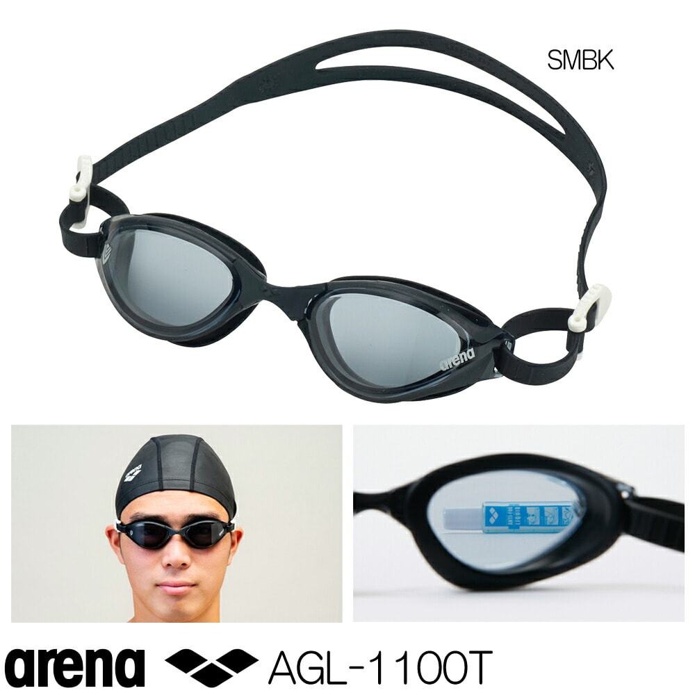 スイミングゴーグル 競泳 レーシング アリーナウォーボ ARENA UOVO フィットネスゴーグル（タフシールドくもり止め） AGL-1100T｜e-stroke｜02