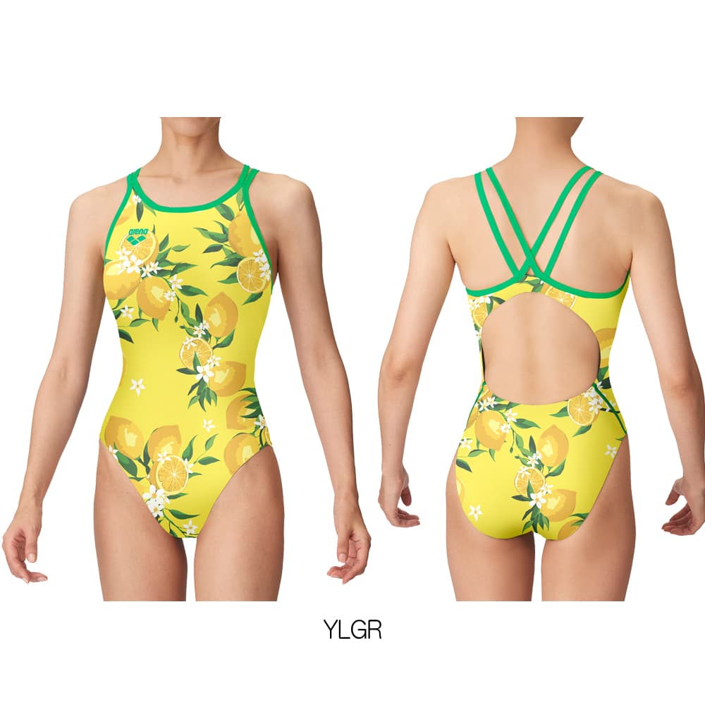 アリーナ（arena） 競泳水着 レディース 練習用 ワンピース オープン