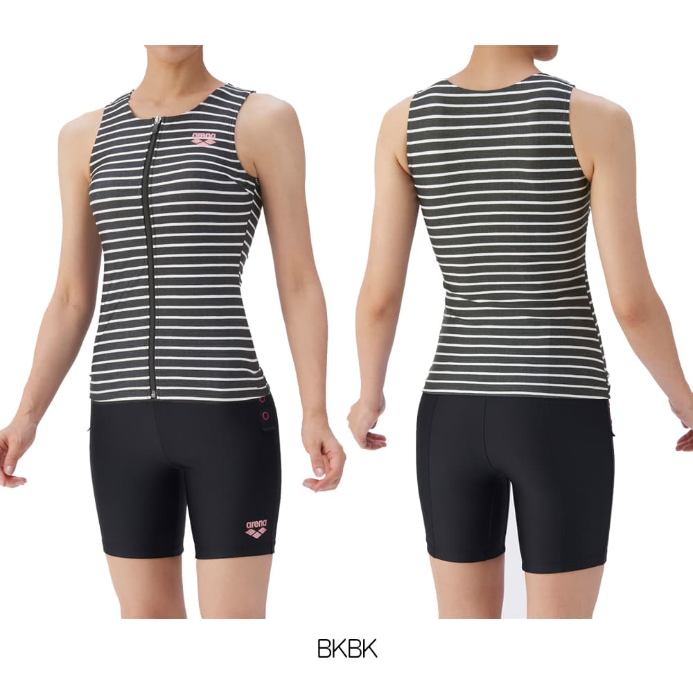 arena ブラック スポーツ用水着 F 32 アリーナ（arena） 競泳水着 レディース アクアフォース ストーム