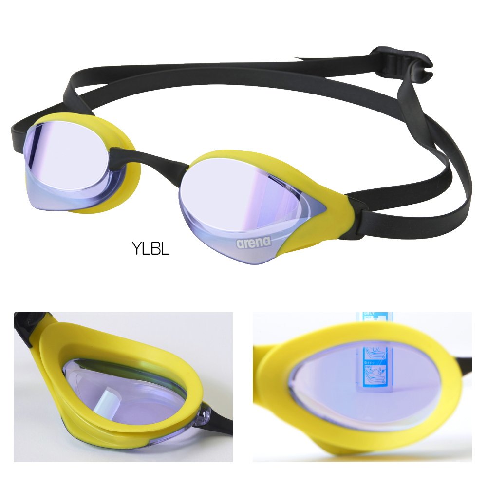 アリーナ（arena） 水泳 レーシングゴーグル コブラコアミラーレンズ