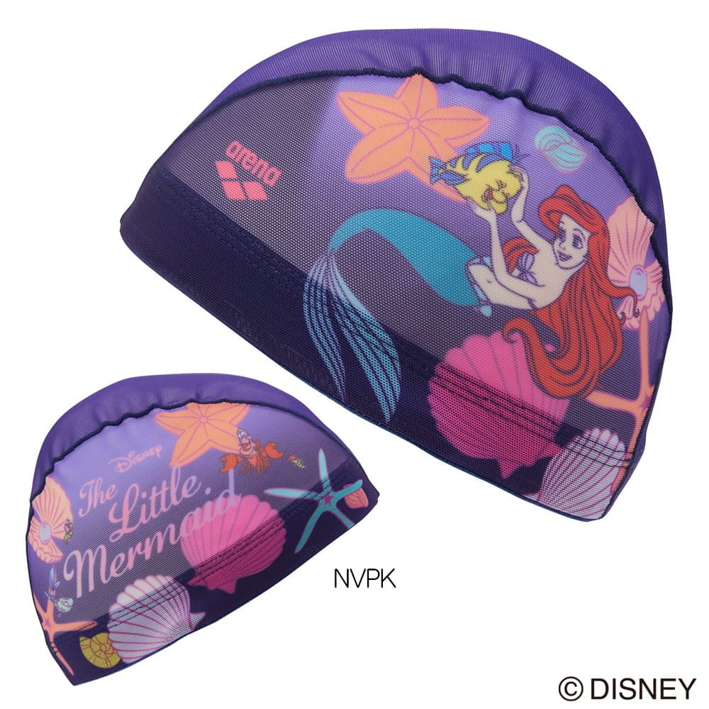 アリーナ（arena） 水泳 メッシュキャップ 昇華プリント ディズニー