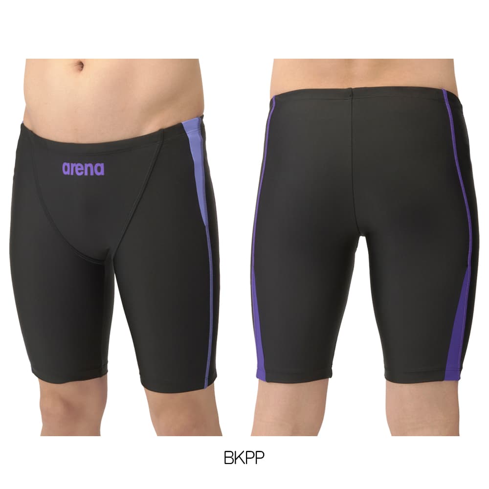 O 新品 arena 最新モデル 練習水着 AQUA EXA ハーフレッグ 撥水 アリーナ（arena） 公式 アクアエクサ フィットネススパッツ メンズ