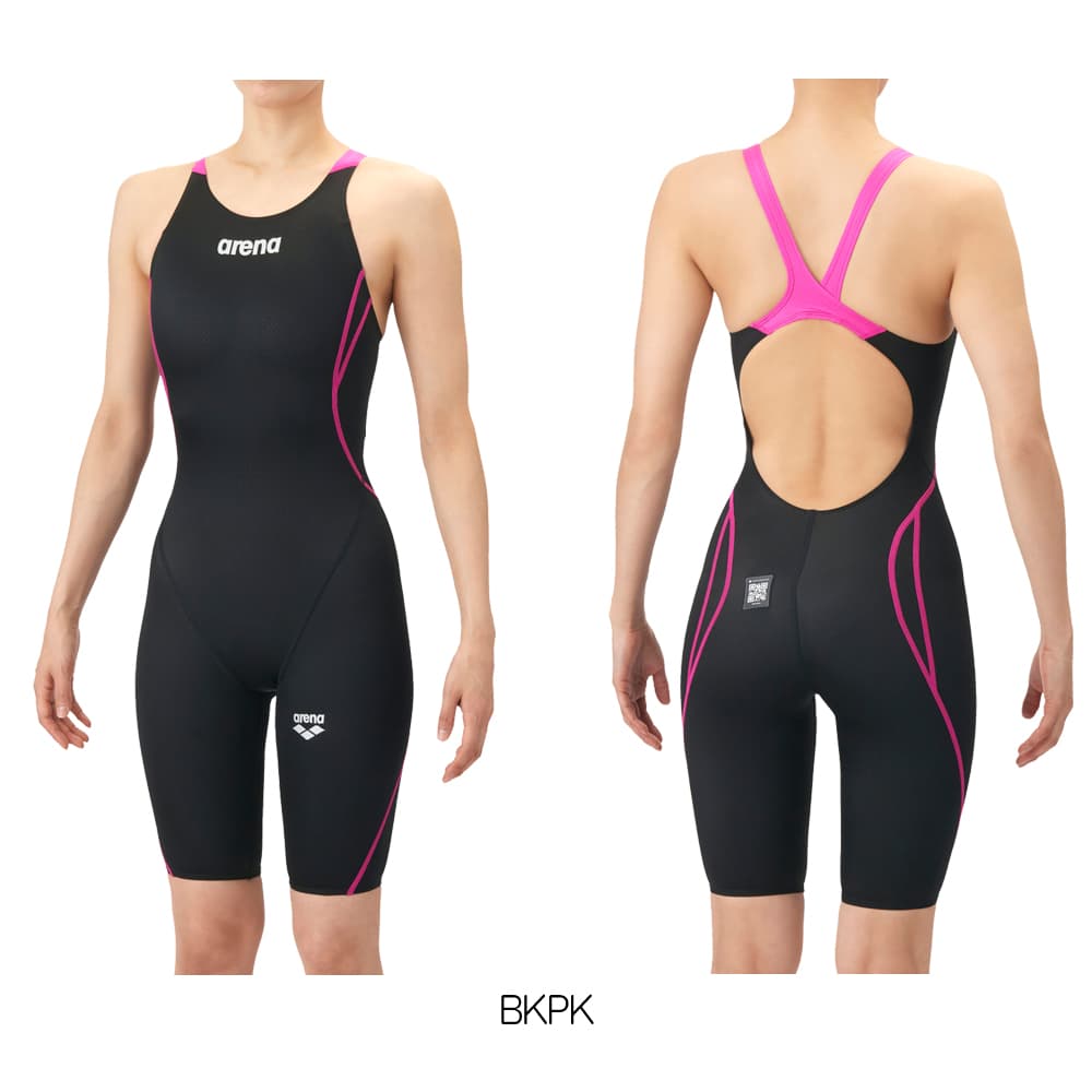 アリーナ ARENA 競泳水着 レディース WA承認モデル AQUA ADVANCED AQUA XTREME レーシングワンピーススパッツ オープンバック ハーフレッグ オールインワン 2026年春夏モデル AS6SRC20L fina マーク あり アリーナ（arena） 競泳水着 レディース WA承認モデル AQUA ADVANCED
