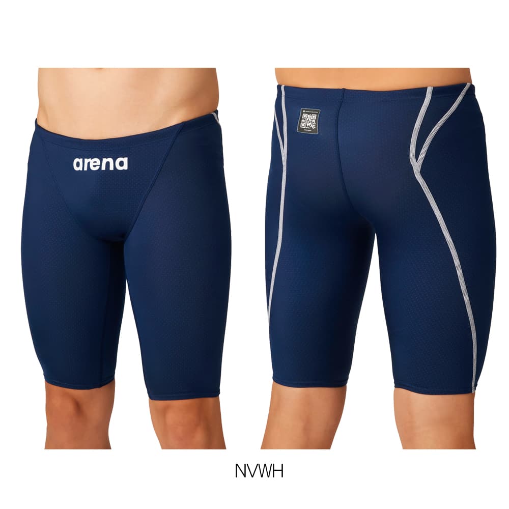 アリーナ ARENA 競泳水着 メンズ WA承認モデル AQUA ADVANCED AQUA XTREME レーシングスパッツ ハーフレッグ 2026年春夏モデル AS6SRC23M | アリーナ | 05