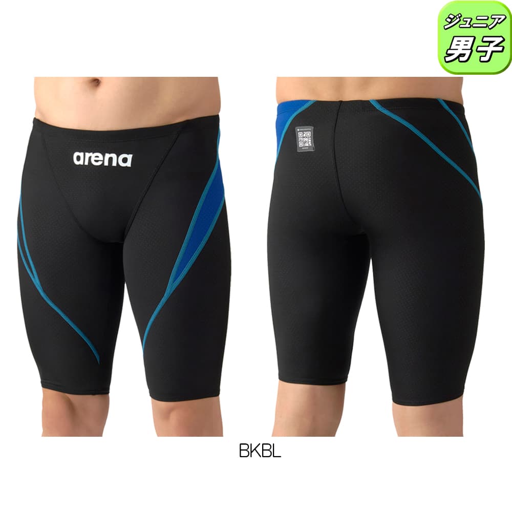 アリーナ ARENA 競泳水着 ジュニア男子 WA承認モデル AQUA ADVANCED AQUA XTREME レーシングスパッツ ハーフレッグ 2026年春夏 AS6SRC27B | アリーナ | 01