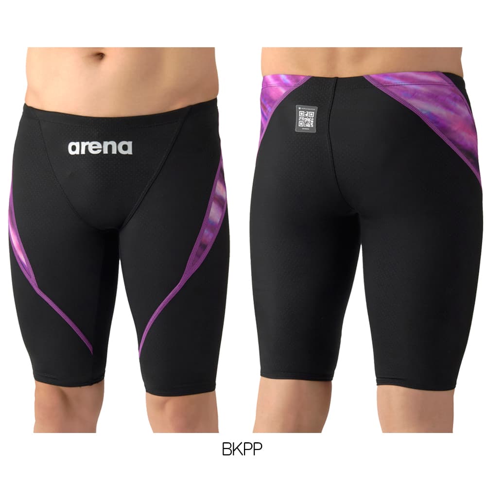 アリーナ ARENA 競泳水着 メンズ WA承認モデル AQUA ADVANCED AQUA XTREME レーシングスパッツ ハーフレッグ 2026年春夏モデル AS6SRC45M | アリーナ | 02