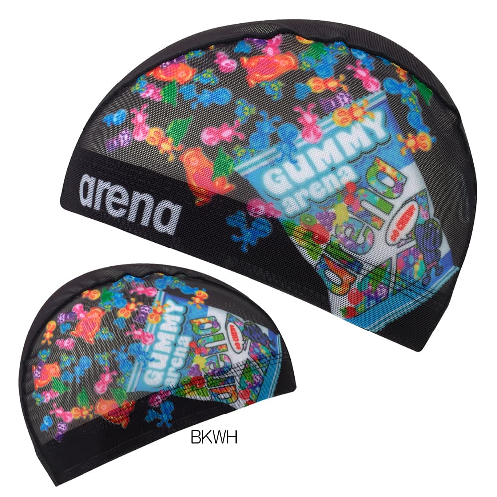 アリーナ（arena） 水泳 GUMMY EFFECTS メッシュキャップ スイム