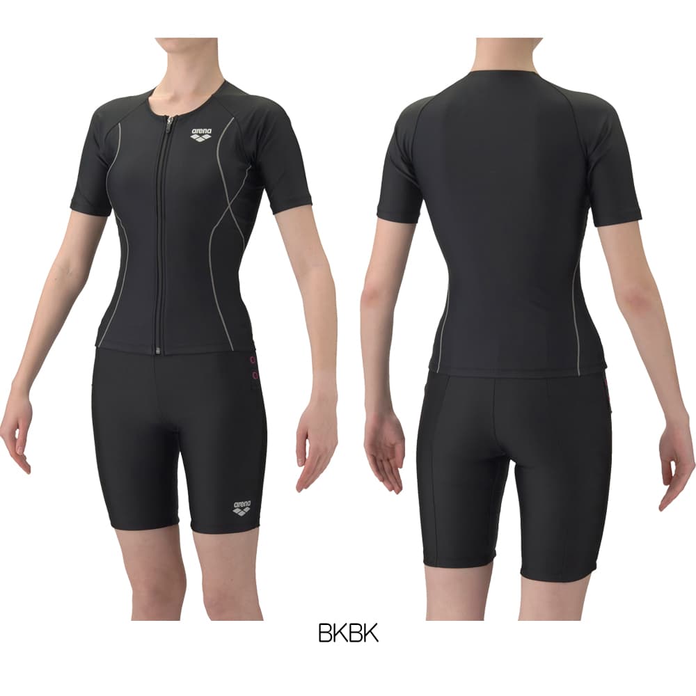 アリーナ（arena） フィットネス水着 レディース すらっとセパ ダブル