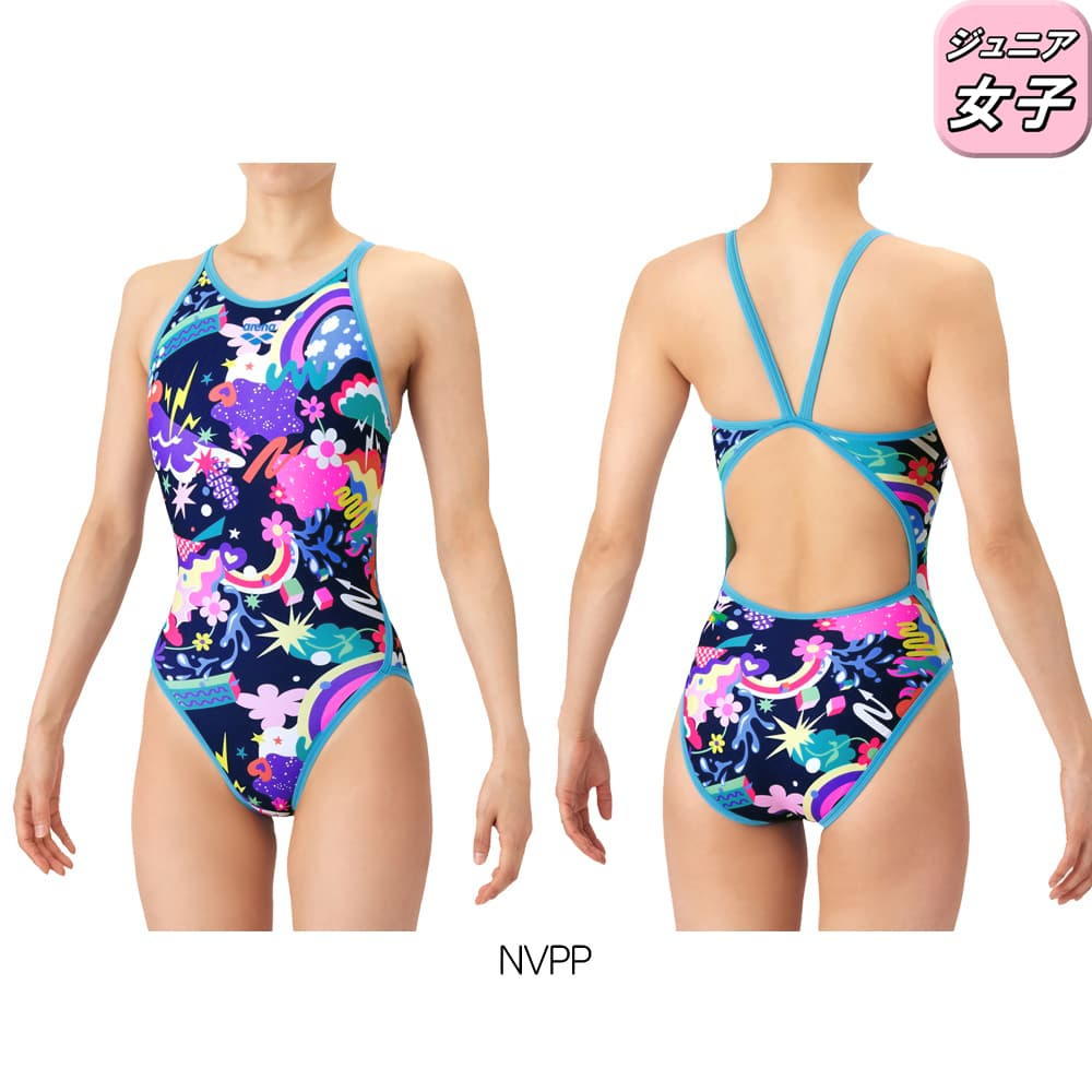 アリーナ（arena） 競泳水着 練習用水着 ジュニア女子 タフスーツ