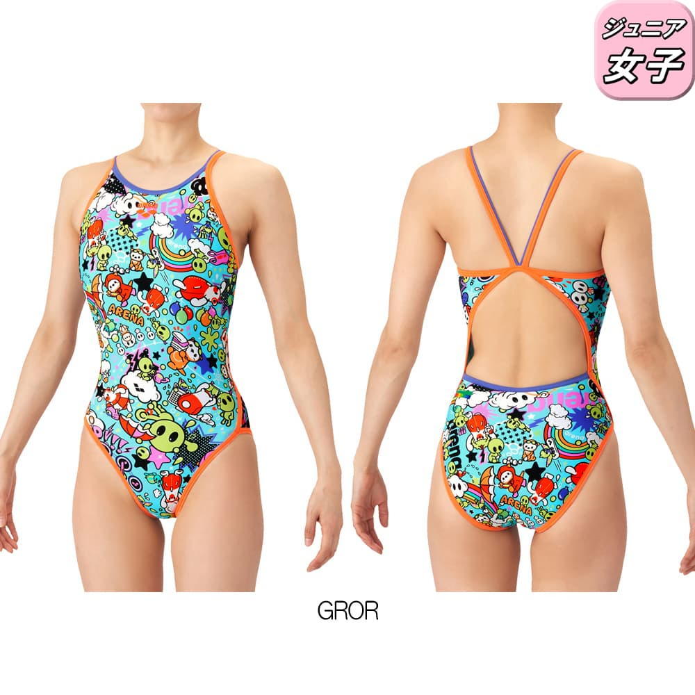 アリーナ（arena） 競泳水着 練習用水着 ジュニア女子 タフスーツ