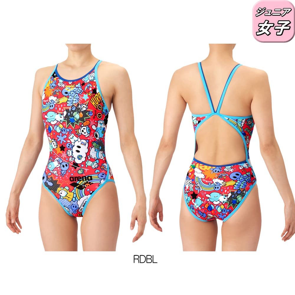 アリーナ（arena） 競泳水着 練習用水着 ジュニア女子 タフスーツ