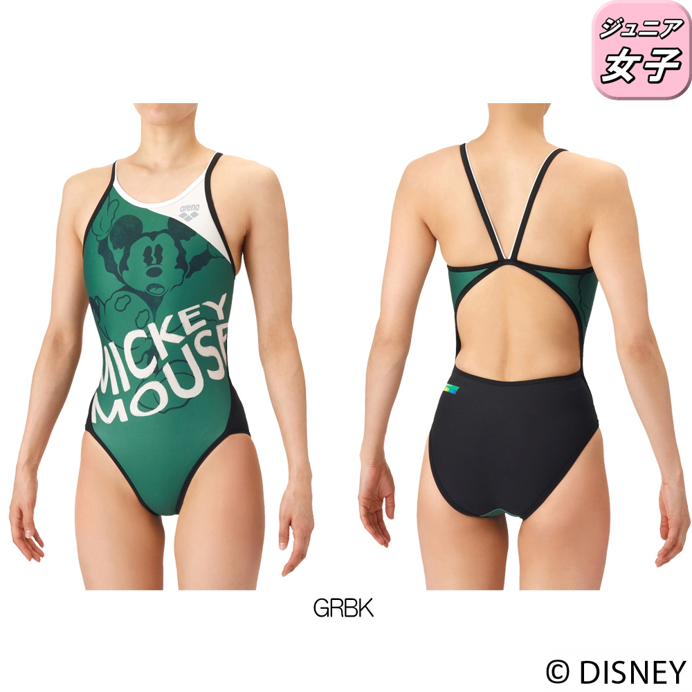 アリーナ（arena） 競泳水着 練習用水着 ジュニア女子 ディズニー