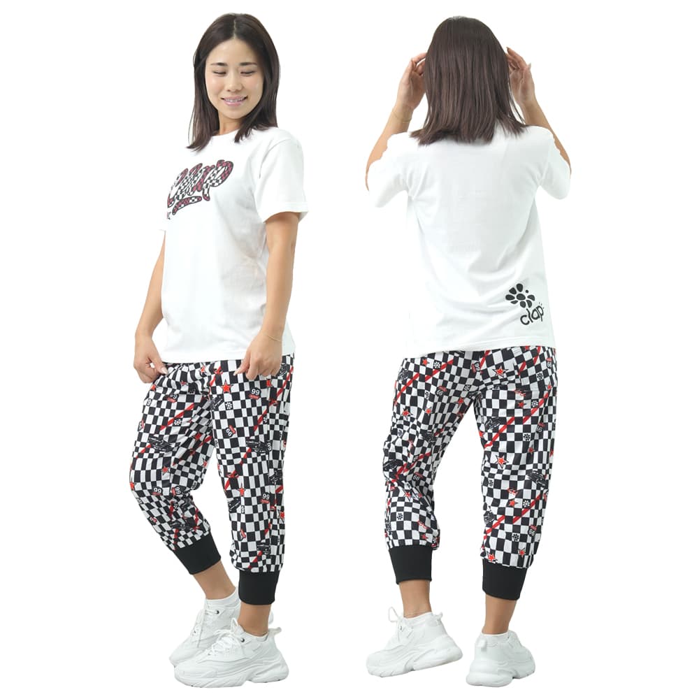 clap（クラップ） チェッカークラップ イージー レディース クロップド