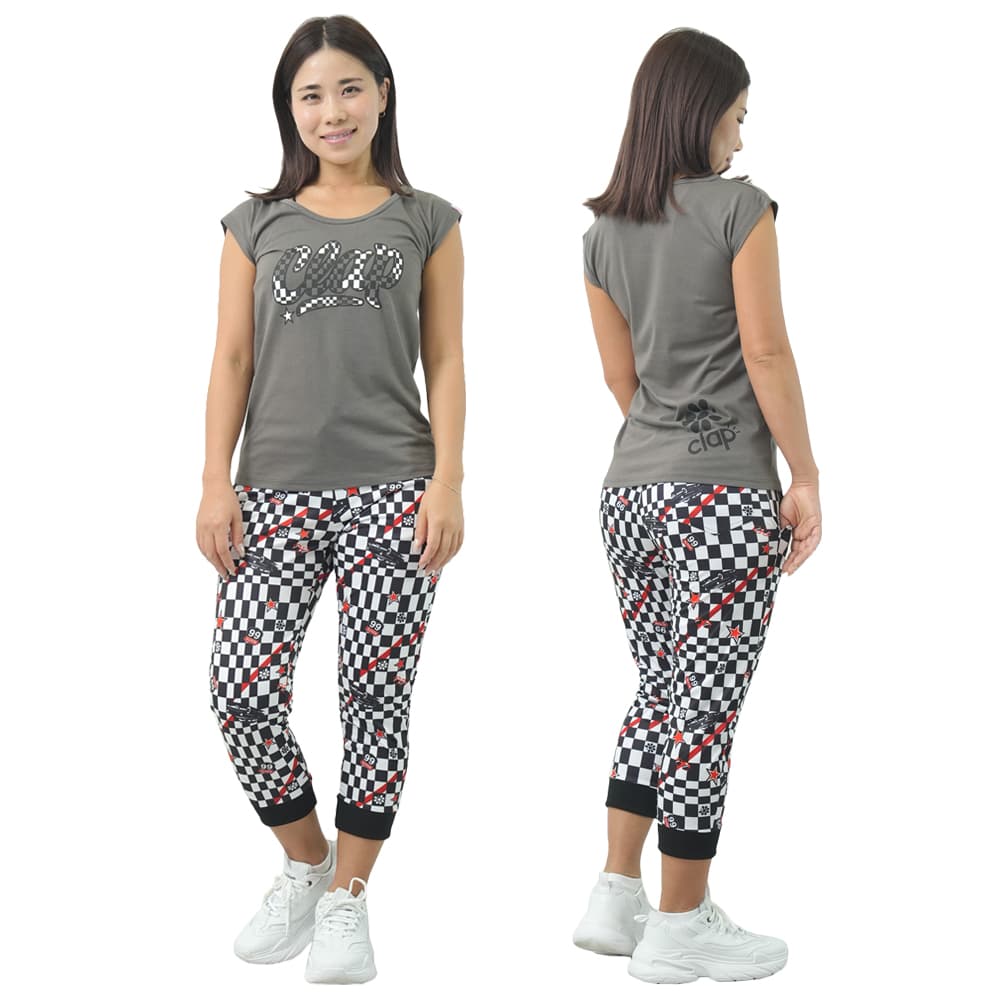 clap（クラップ） チェッカークラップ イーシュット レディース