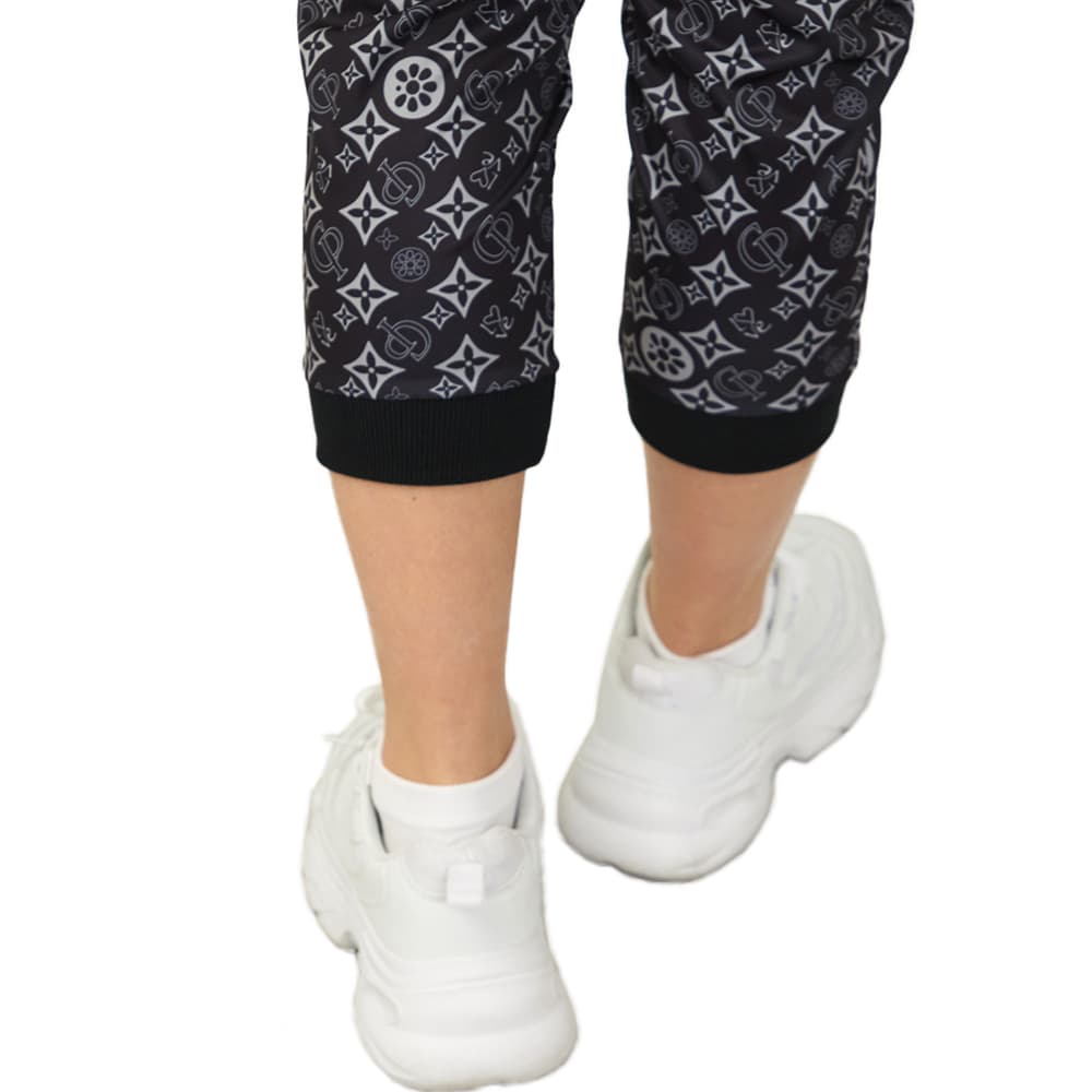 clap（クラップ） モノグラム E-SHUTOOOO レディース クロップドパンツ