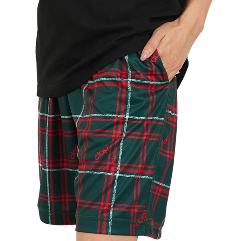 clap（クラップ） ホーリーチェック ハーフパンツ レディース スポーツ