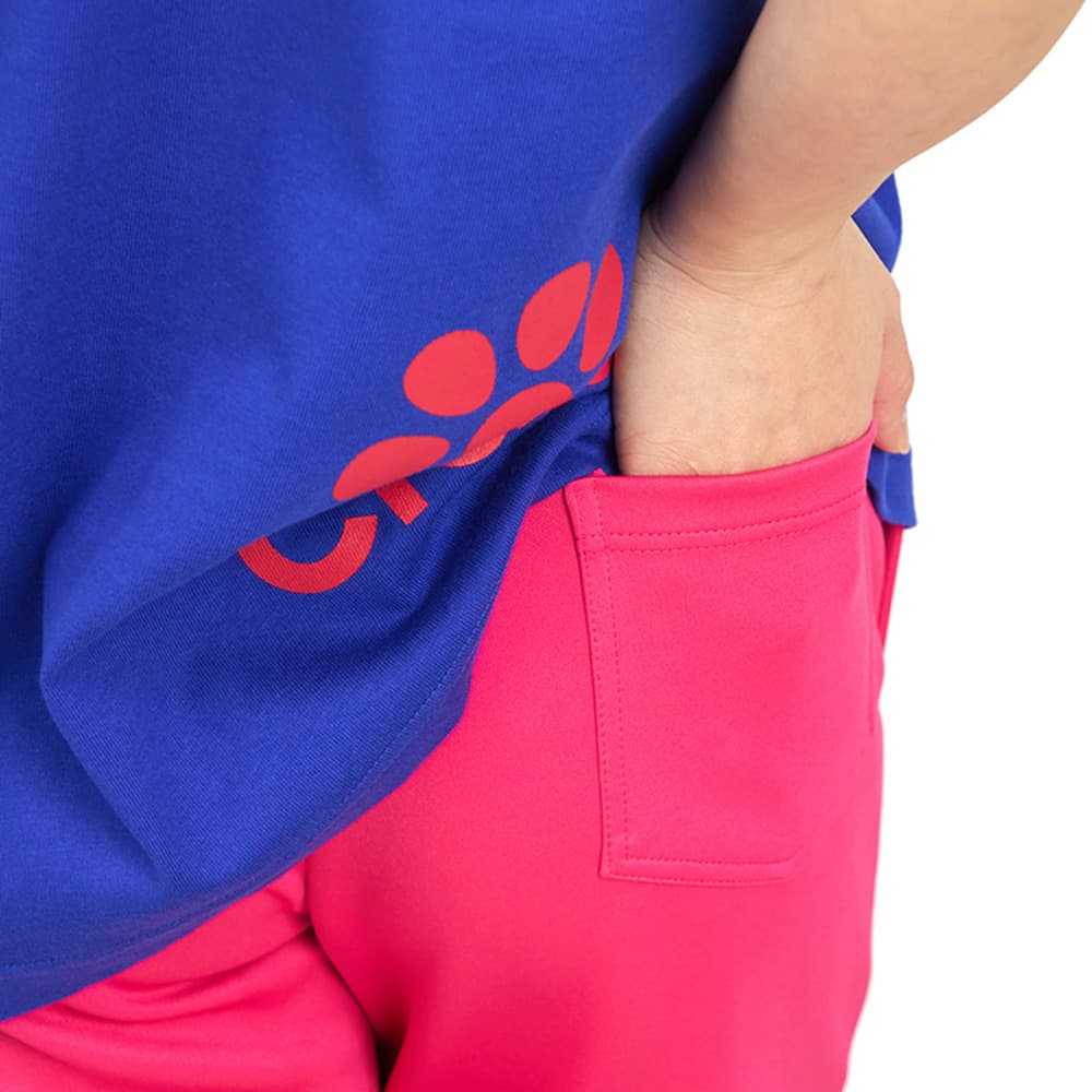 クラップ CLAP ソリッド ジョガー レディース クロップドパンツ