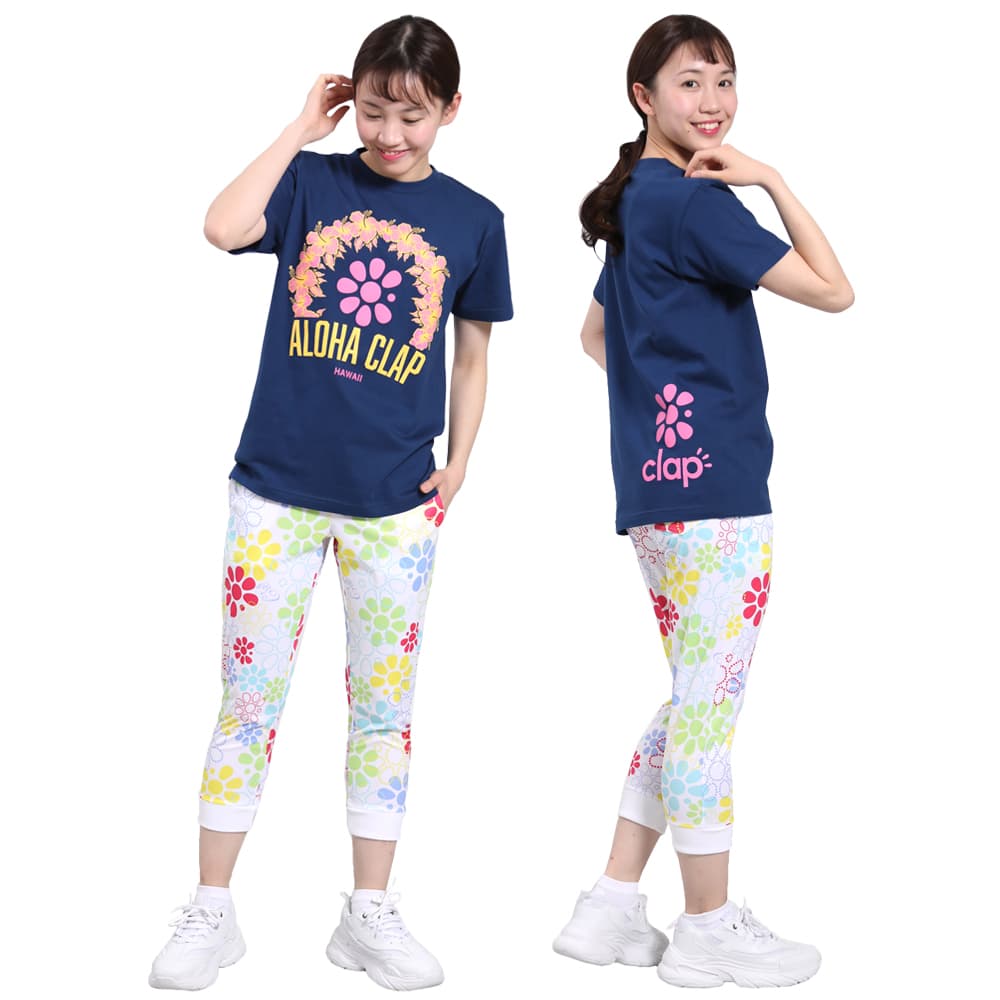 クラップ CLAP アロハクラップ ティー レディース Tシャツ 半袖