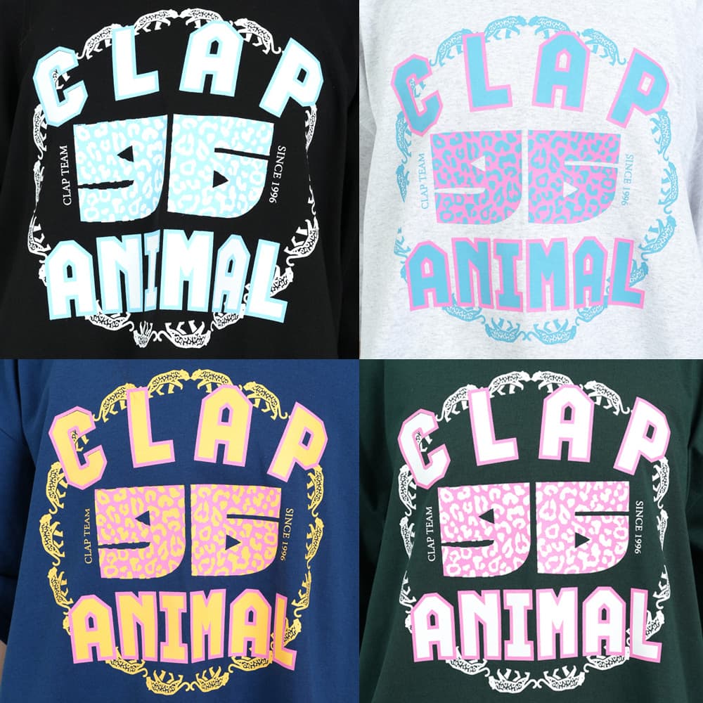 clap（クラップ） クラップアニマル ビッグティー レディース Tシャツ