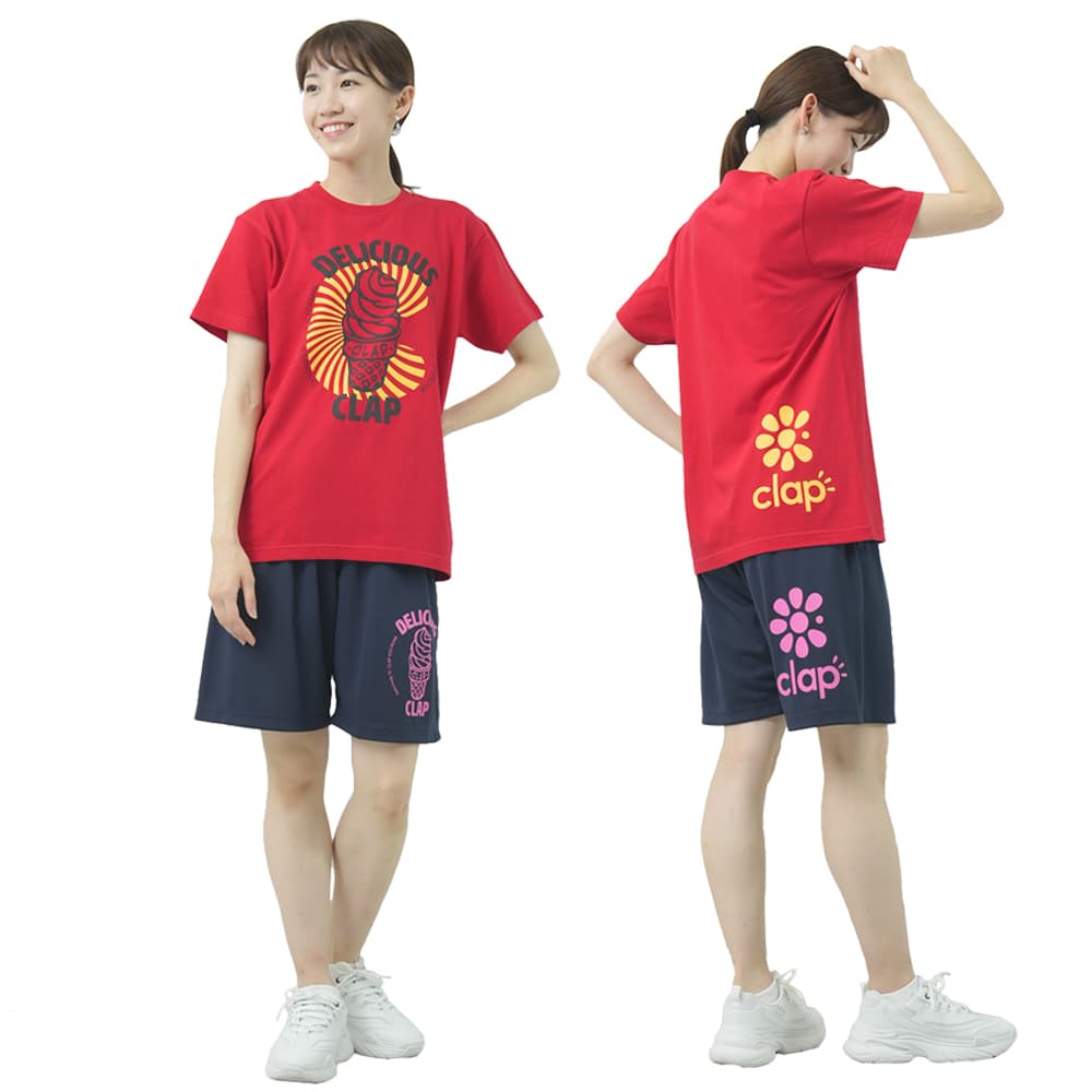clap（クラップ） クラップアイスクリーム ティー レディース Tシャツ