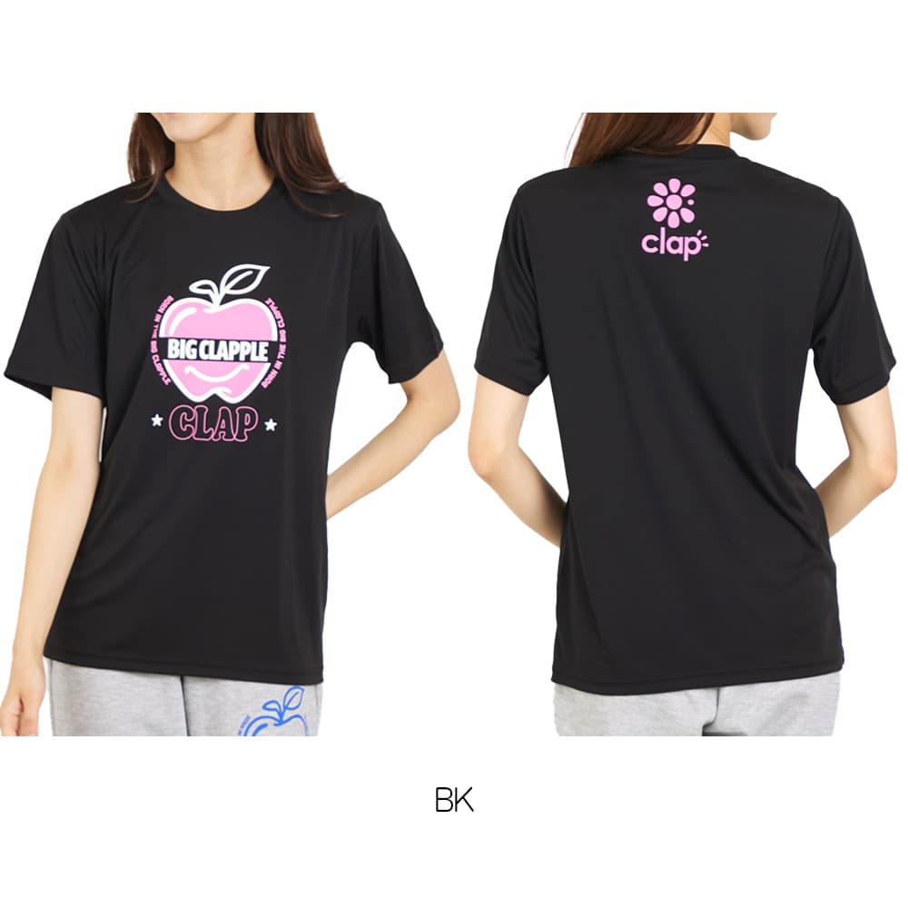 clap お花Tシャツとクロップドパンツ　ペア clap お花Tシャツとクロップドパンツ ペア clap（クラップ） クラップ
