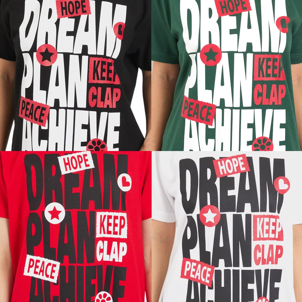 clap（クラップ） ドリームプランアチーブ ティー レディース Tシャツ