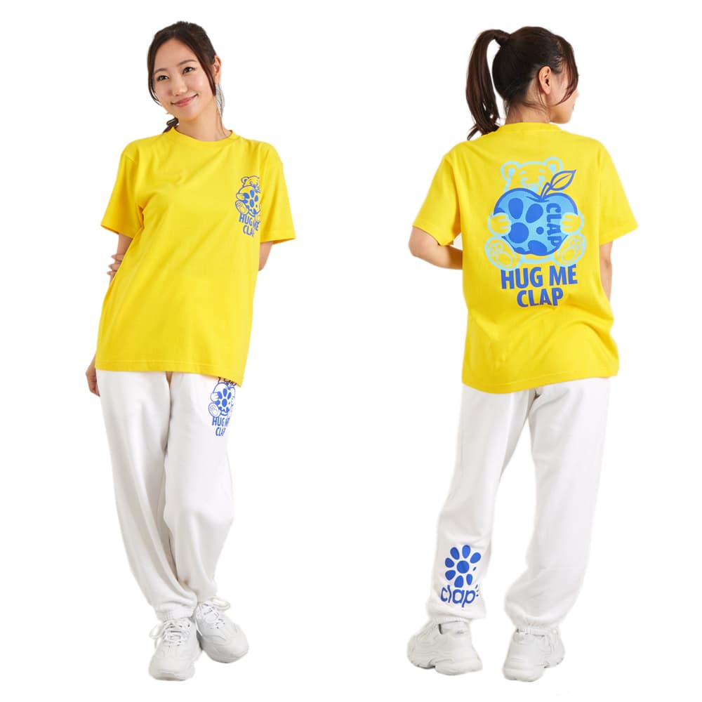 clap（クラップ） ハグミー ティー レディース Tシャツ 半袖 スポーツ